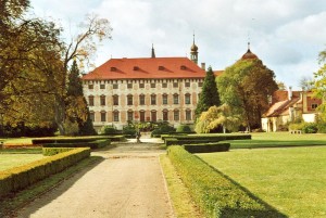 Schloss Libochovice mit Park