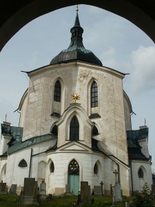 die Wallfahrtskirche des heiligen Johannes von Nepomuk.