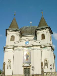 Wallfahrtskirche auf Svatý Hostýn
