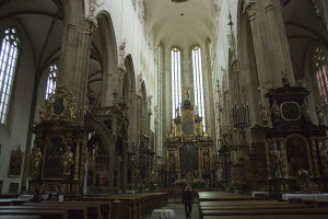 Interieur der Teynkirche